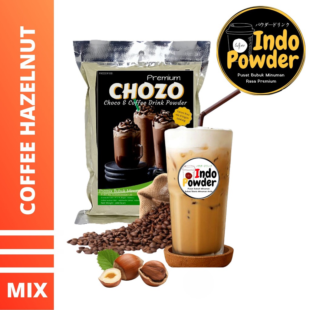 Bubuk Minuman COFFEE HAZELNUT 1Kg - Bubuk COFFEE HAZELNUT 1Kg - COFFEE HAZELNUT Bubuk 1Kg