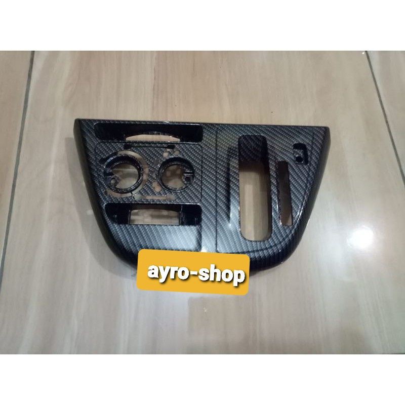 FRAME PANEL AC TRANSMISI TOYOTA CALYA , DAIHATSU SIGRA MOTIF CARBON