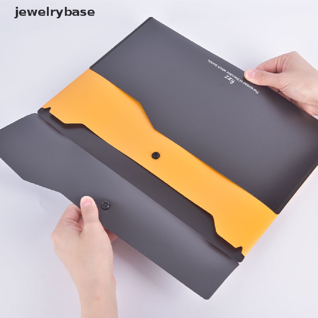 (jewelrybase) Tas Organizer Dokumen 2 Lapis Ukuran A4 Untuk Kantor