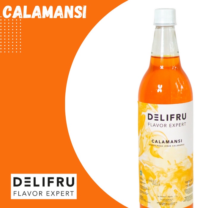 

CALAMANSI SYRUP 1000ML - DELIFRU FLAVOR SYRUP