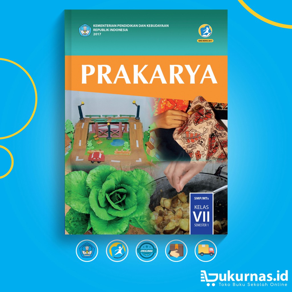 Buku Prakarya Smp Kelas 7 Semester 1 K13 Revisi Terbaru Shopee Indonesia