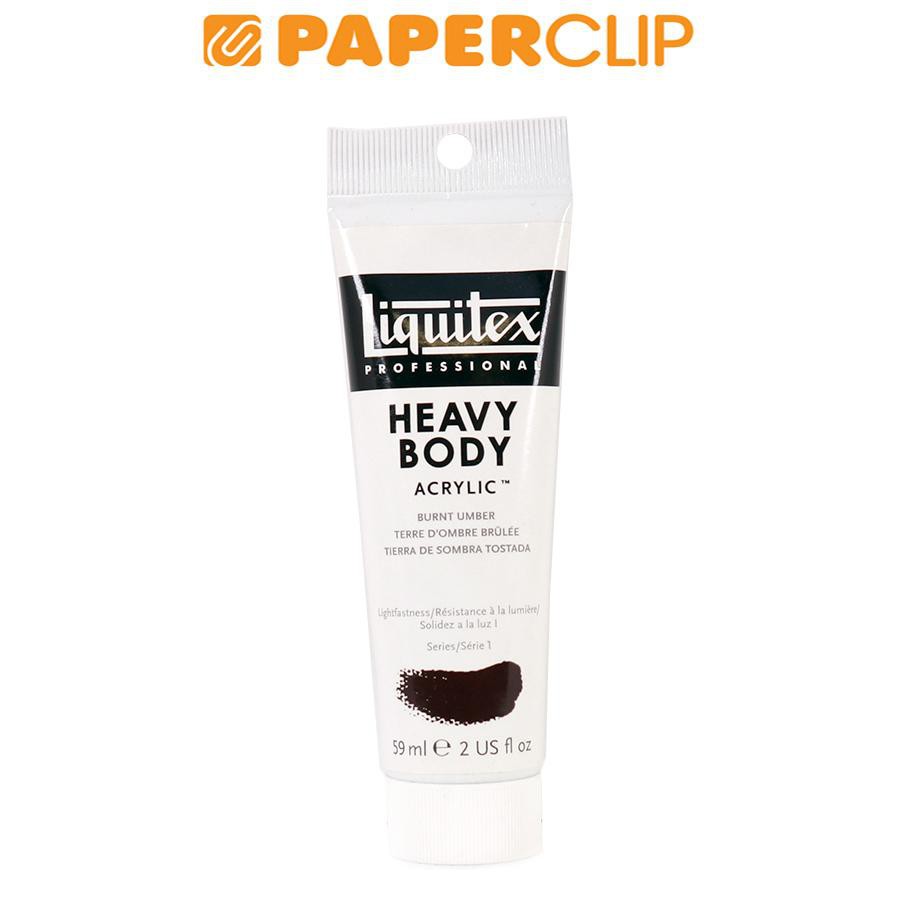 

ACRYLIC LIQUITEX HEAVY BODY S1 59ML BURNT UMBER 1045128