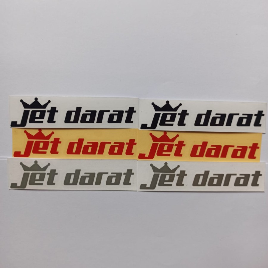 cutting Stiker sticker jet darat rx king mobil motor dinding wallpaper