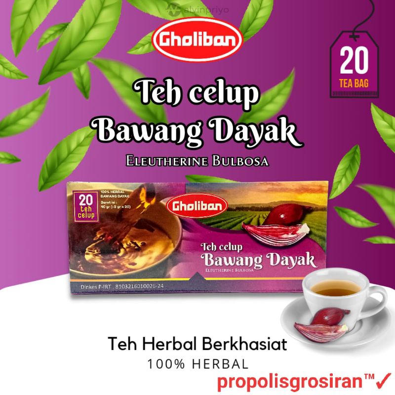 

Teh Celup Bawang Dayak Gholiban