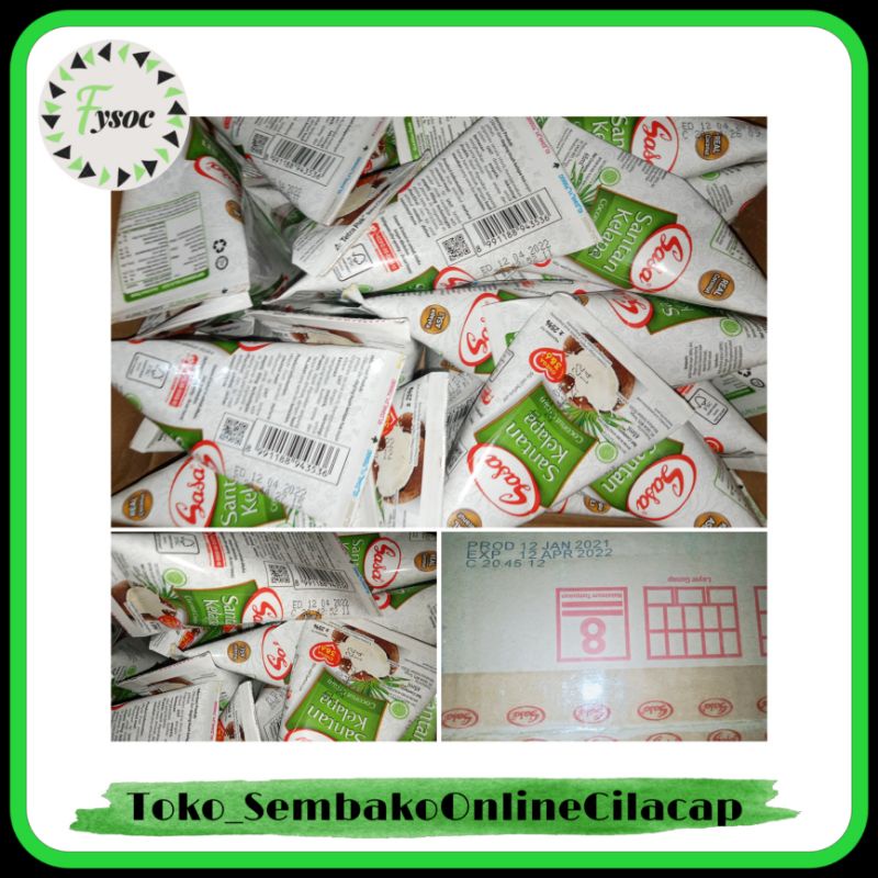 SASA SANTAN BUBUK 20GR | SANTAN TCA 65ML