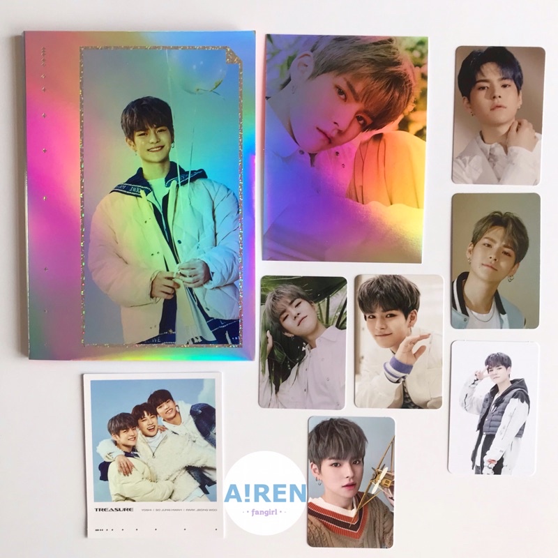 TREASURE Chapter 1 2 3 FA Yoshi Photocard Postcard File Holder Benefit YGS Japan