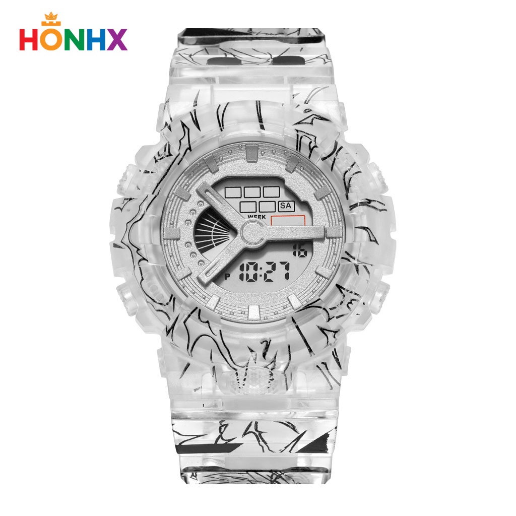 HONHX 668 Jam Tangan Remaja Digital Rubber WK-SBY