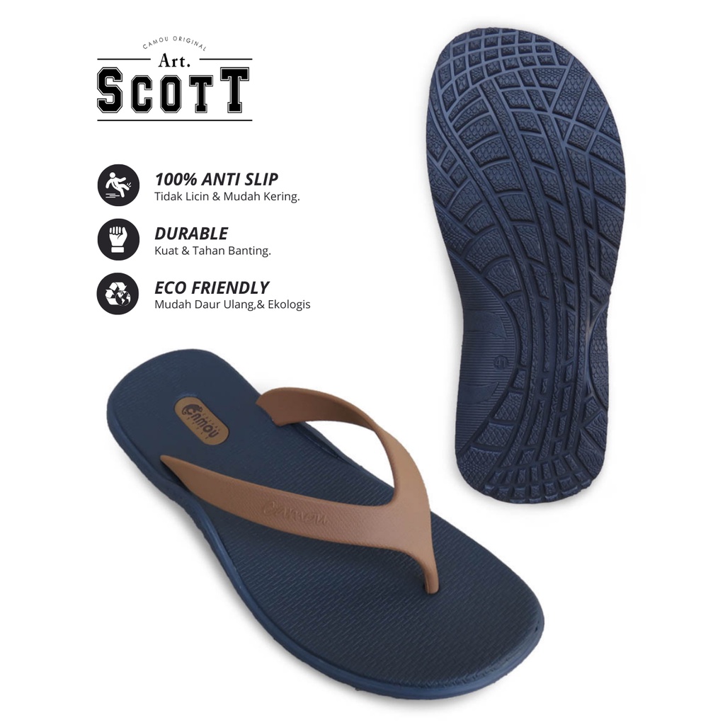 SANDAL JEPIT  PRIA / SANDAL PRIA | CAMOU - SCOTT