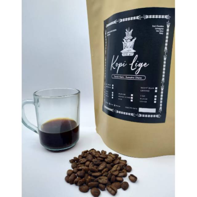 

500 gr Kopi Lige roast bean ( biji ) SM