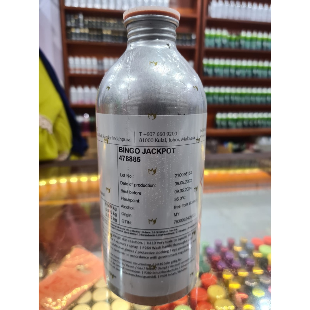 [ PER 100ml ] Bibit Parfum Murni BINGO JACKPOT/ONE MILION LUCKY/JAY ROSE By Luzi Fragrance Bibit Non