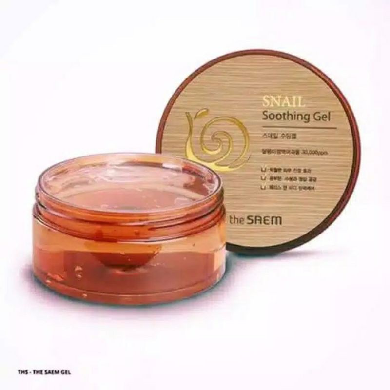 THE SAEM SNAIL SOOTHING GEL 300ML[AGEN RESMI]