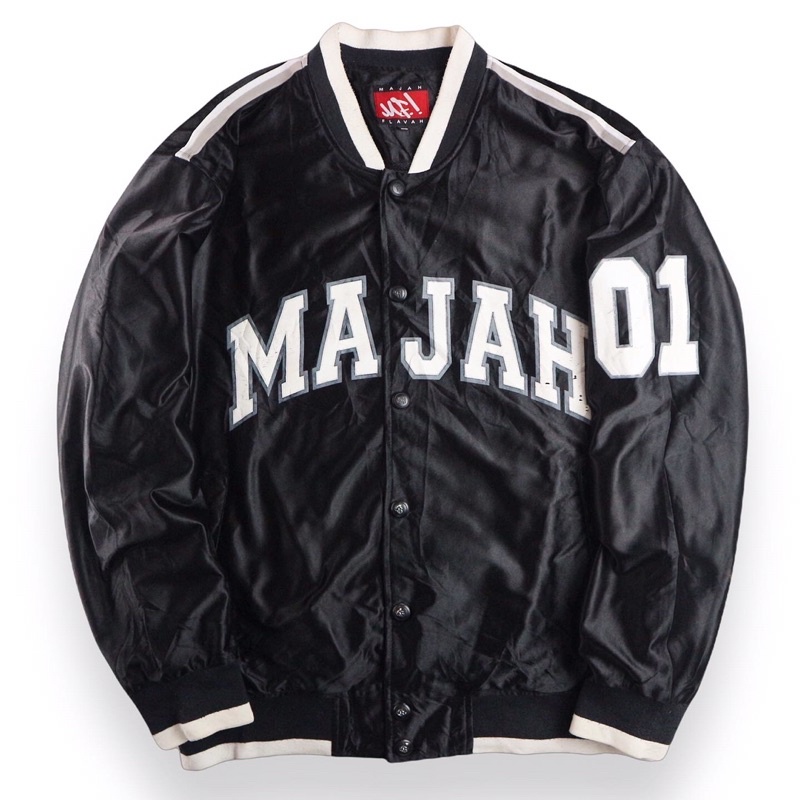 Varsity Jacket by Majah Flavah “Big Fonts Art Number ONE”