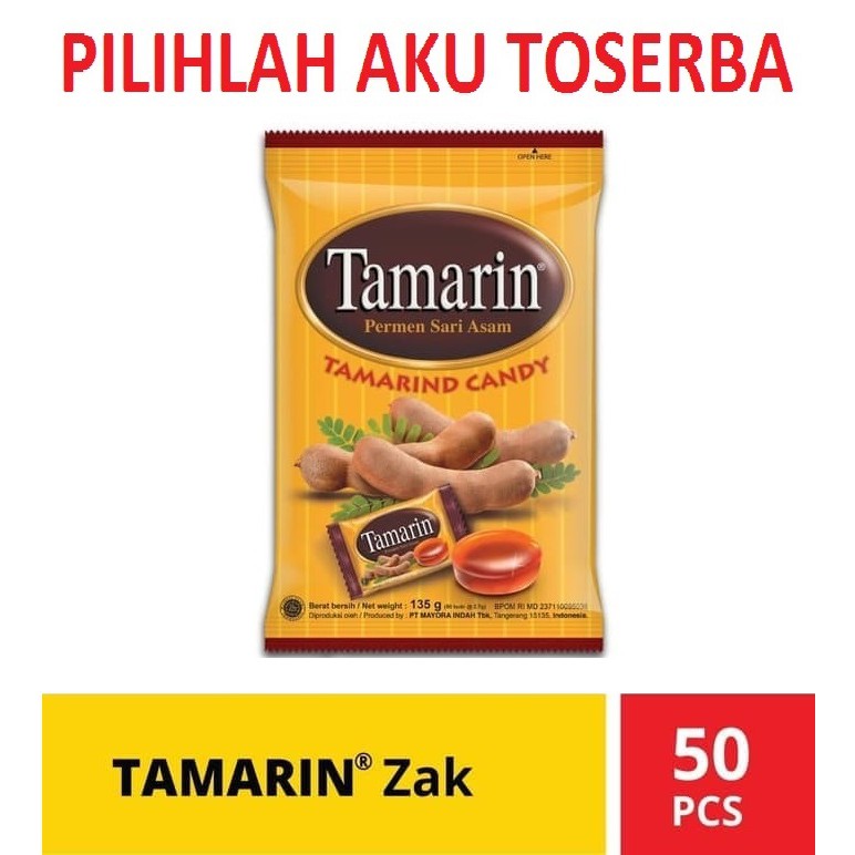 

Permen Sari Asem Permen TAMARIN 135 Gr isi 50 Pcs - (HARGA SATUAN)