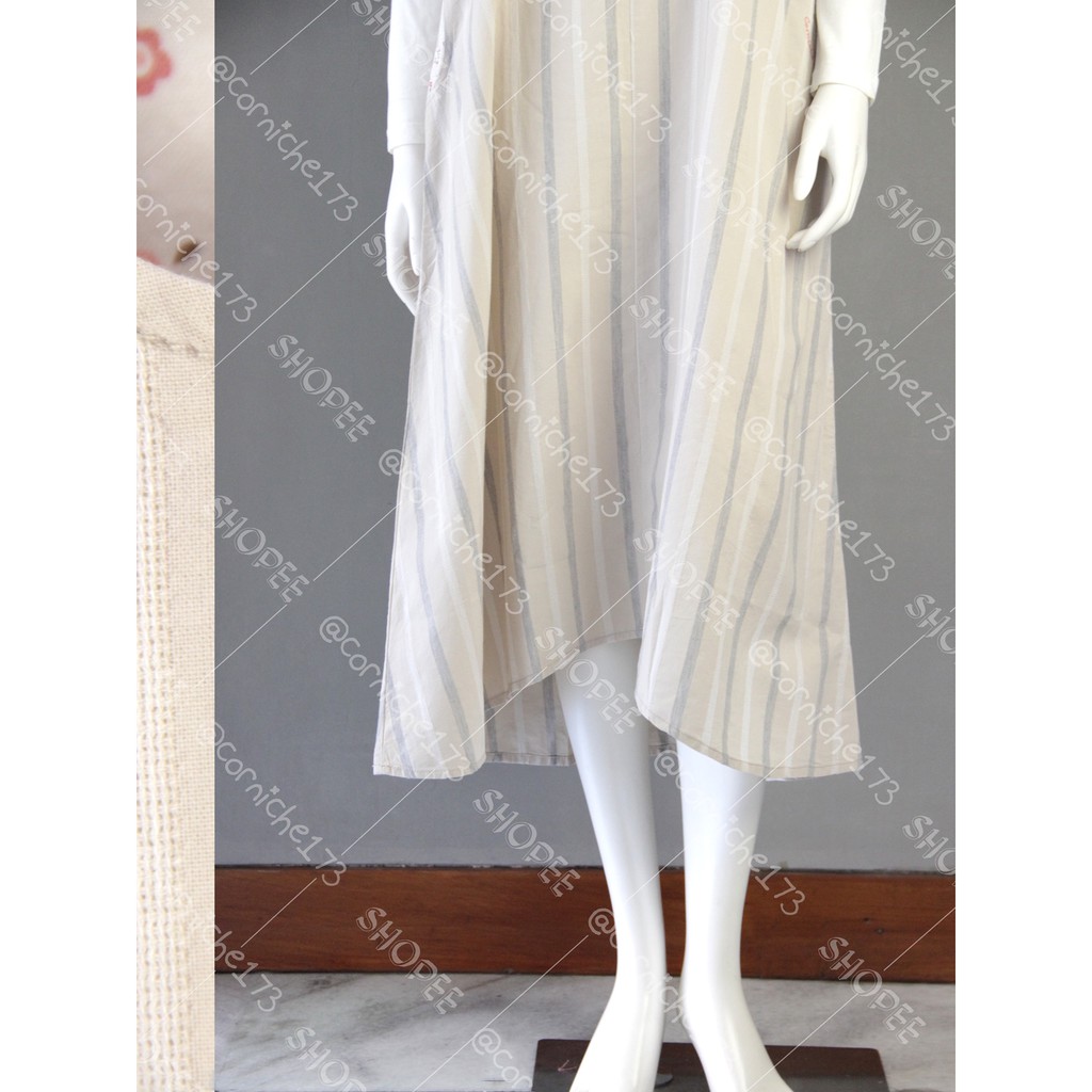 Corniche Aline Dress Cream - TH501243