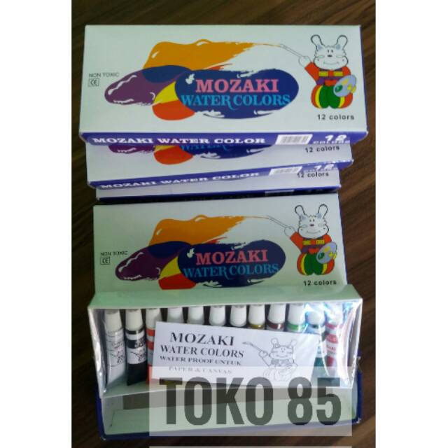 

Cat Air 12 warna | Water Colors 12 | Cat Air Anak Murah dan Bagus