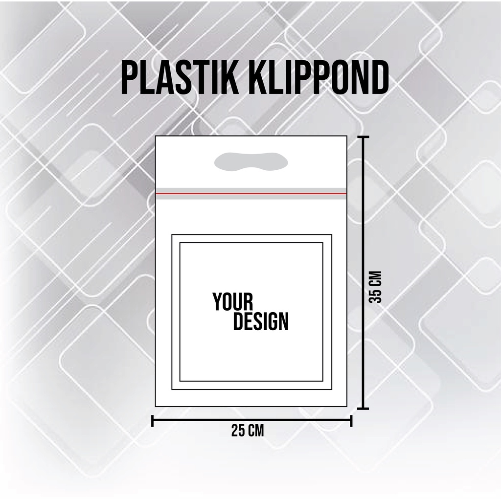 

Sablon klippond 25x35cm / custom plastik sablon / sablon packaging murah/ FREE DESAIN