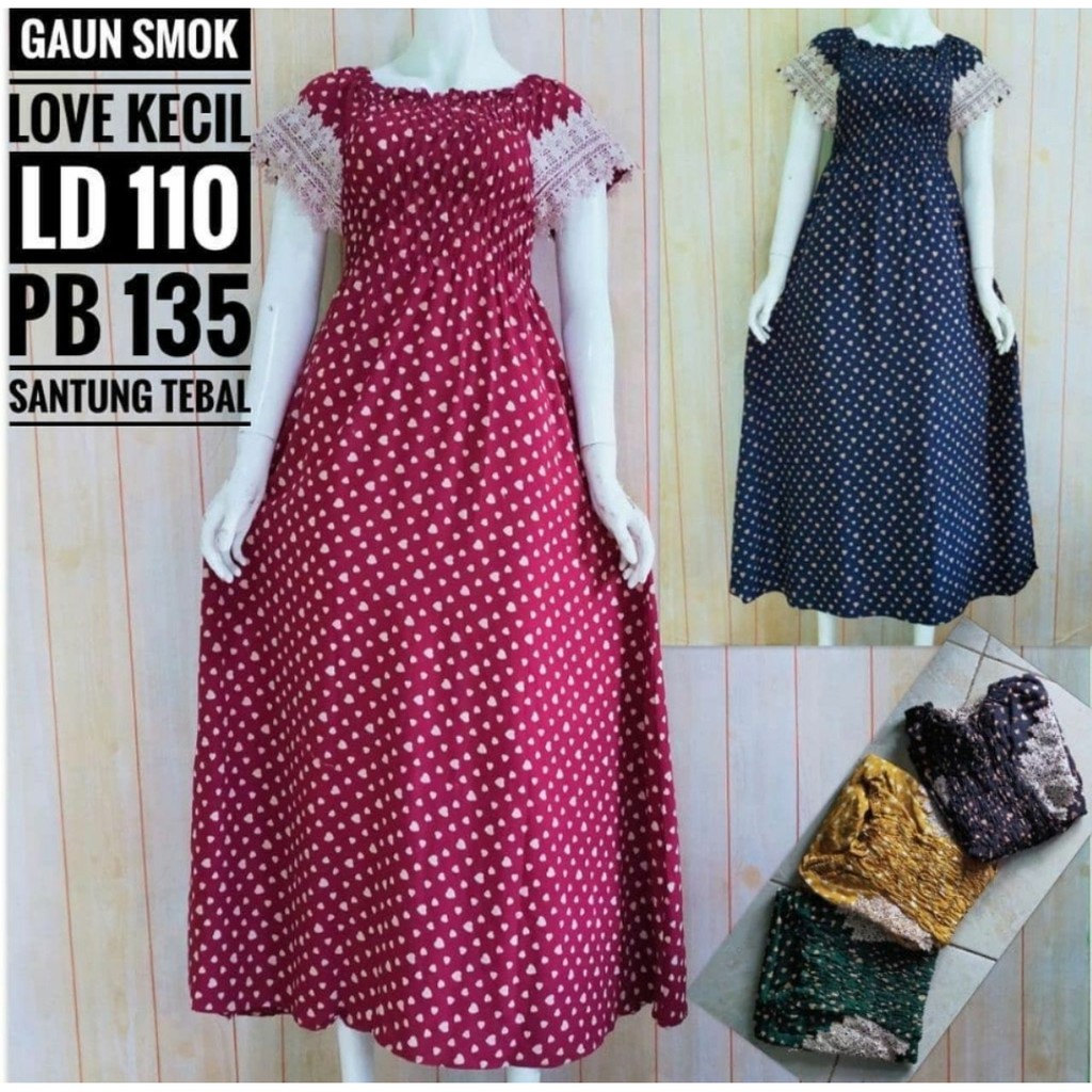 Daster smok/gaun smok/daster