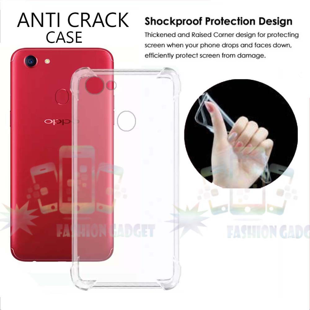 Soft Case Anti Crack Oppo F9 2018 / Anti Shock Case Oppo F9 / Ultrathin / Casing Oppo Anti Banting