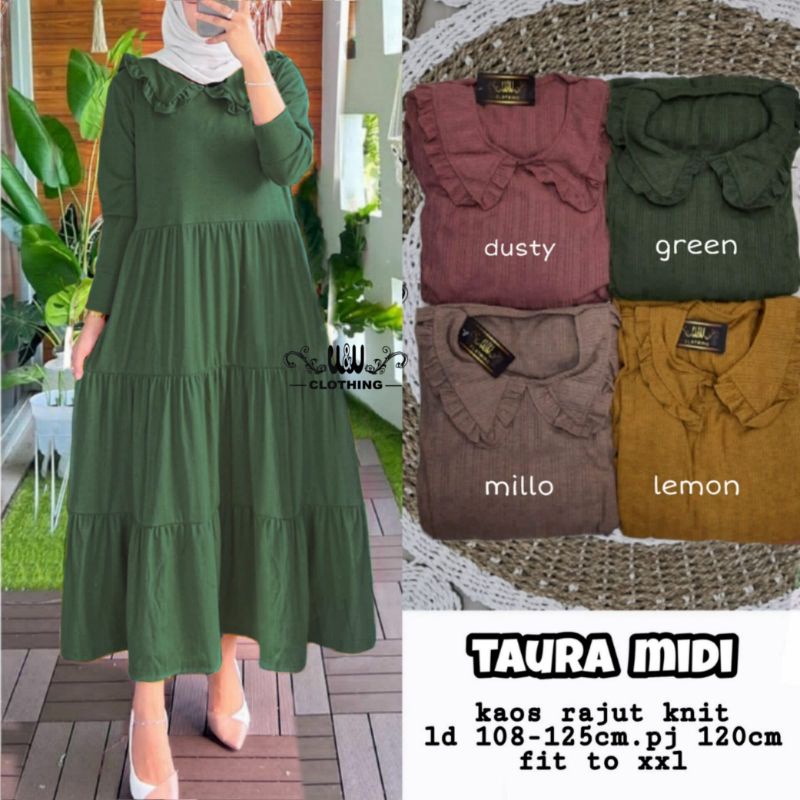 TAURA MIDI MAXY ORIGINAL PRODUK BY W&amp;W