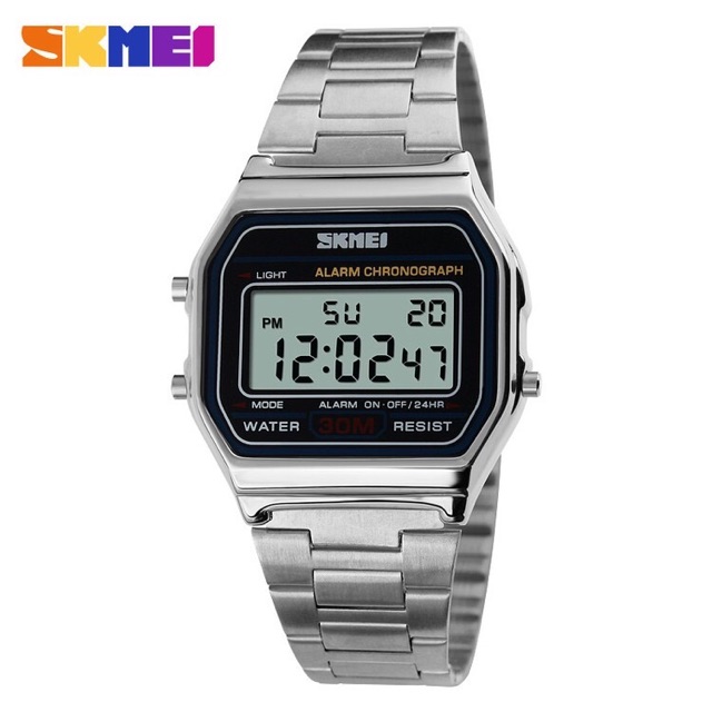 SKMEI 1123 SILVER ORIGINAL