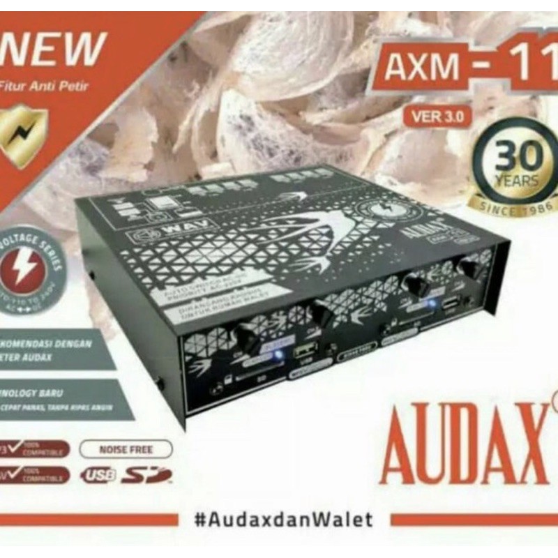 Mesin audio walet Audax AXM -11 Original Asli /ampli audax / ampli walet / mesin walet