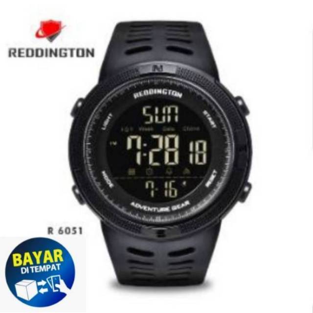 JAM TANGAN PRIA ORIGINAL REDINGTON REDDINGTON SUNTO DIGITAL ORIGINAL WATER RESIS ANTI AIR