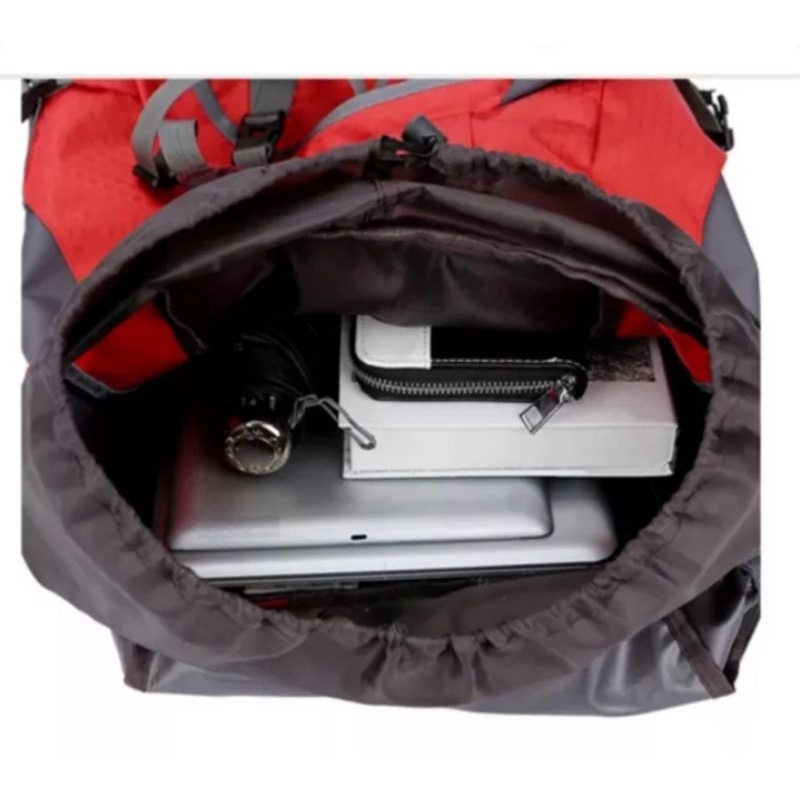 TAS RANSEL CARRIER//GUNUNG ELBRUS PALERMO 60LTR//MURAH BERKUALITAS//BONUS RAINCOVER