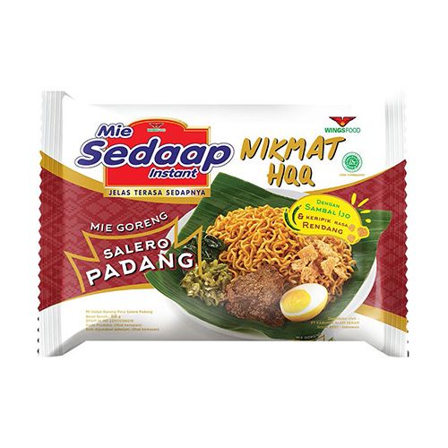 Mie Sedap Goreng Salero Padang Instan