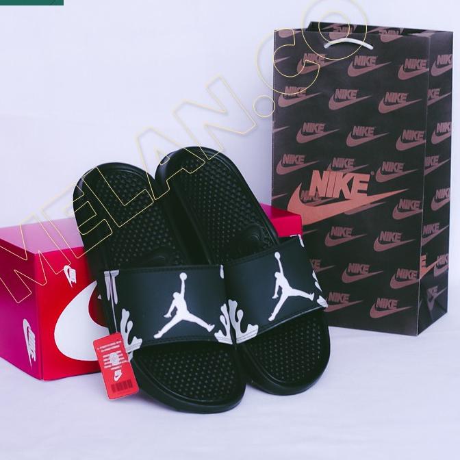 [PROMO QQC76] Sandal Casual Selop Pria Ukuran 36-46 Motif Jordan Paling Popular