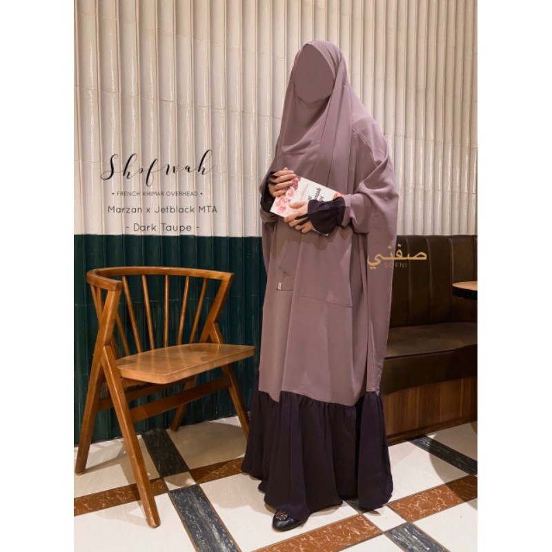 FRENCH  KHIMAR OVERHEAD FK ONE PIECE SHOFWAH BY SOFNI