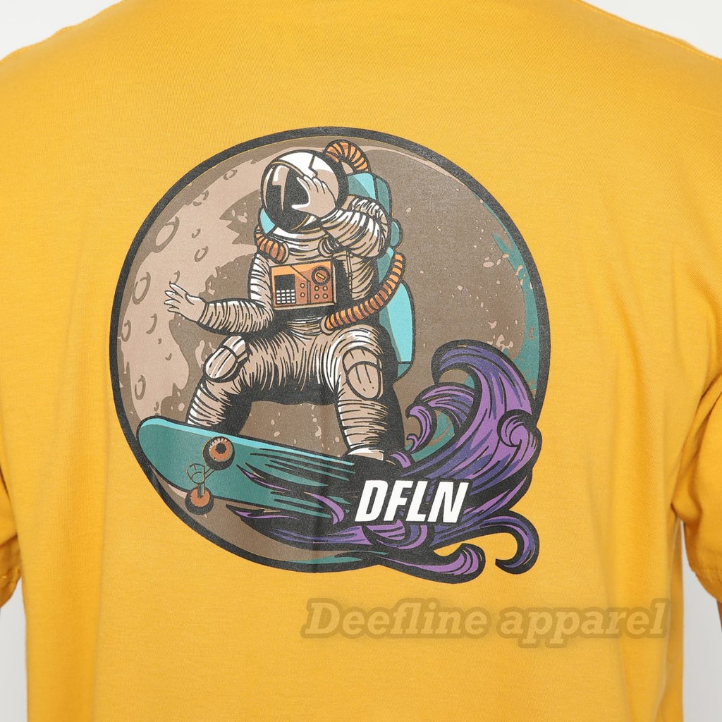 Deefline T-Shirt DFLN Surf Mustard