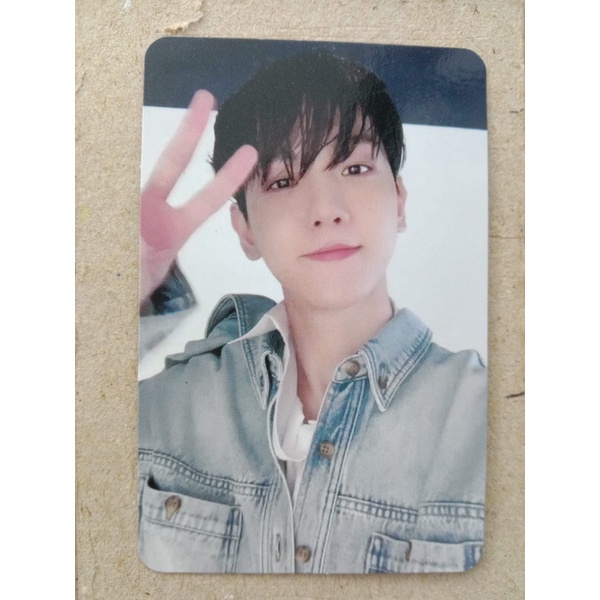 official jewel case ar photocard baekhyun exo