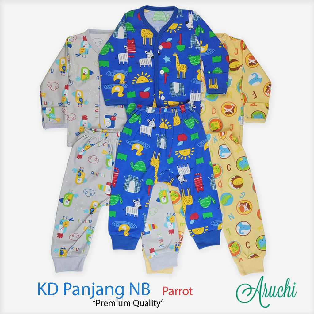 Aruchi Baby setelan Piyama PANJANG Motif / Piyama Anak