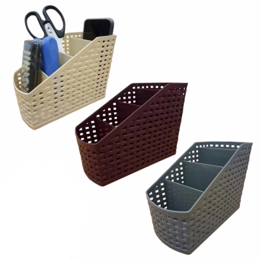 

Maspion ALFA Case Tempat Pensil Organiser Case Stationery Holder Case Plastik Sekat 4