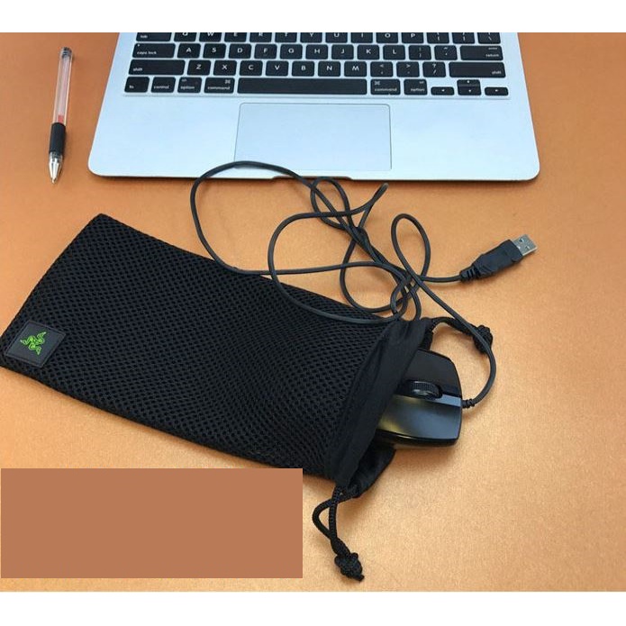 Pouch Soft case pelindung powerbank cover Mouse adaptor Game Razer