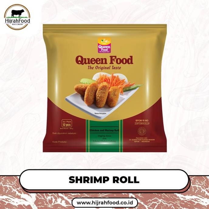 

Queen Food Shrimp Roll | Olahan Udang Gulung Tepung Ala Jepang