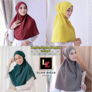 JILBAB ELZIE BERGO MARYAM DIAMOND NON PET