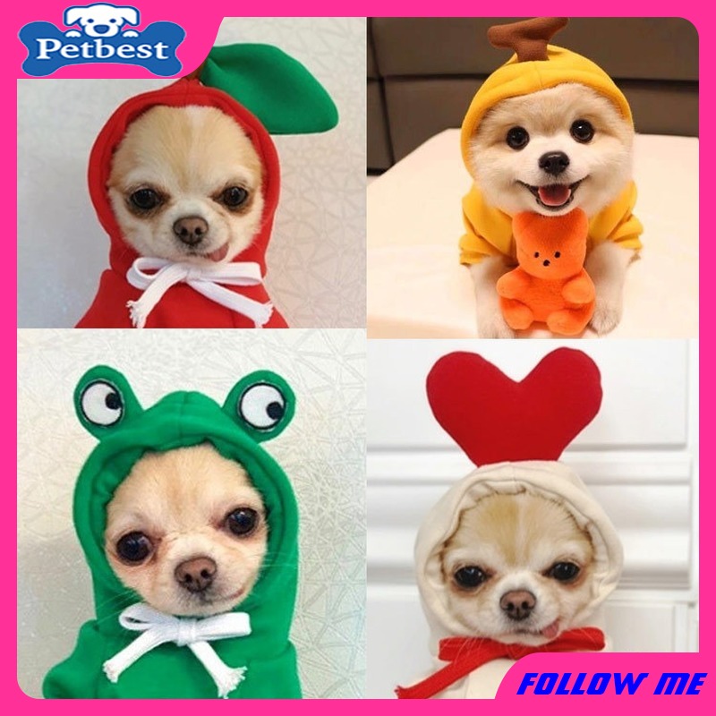 ★〓YUFeiPet〓★ Spring and Summer Cartoons Cute Fruit Pattern Pet Jacket Suitable for Chihuahua Bichon Small and Medium Pet Dog Clothes