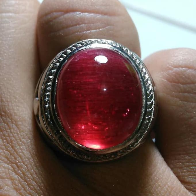 promo harga murah  Batu Kecubung Rambut Merah Terbaru