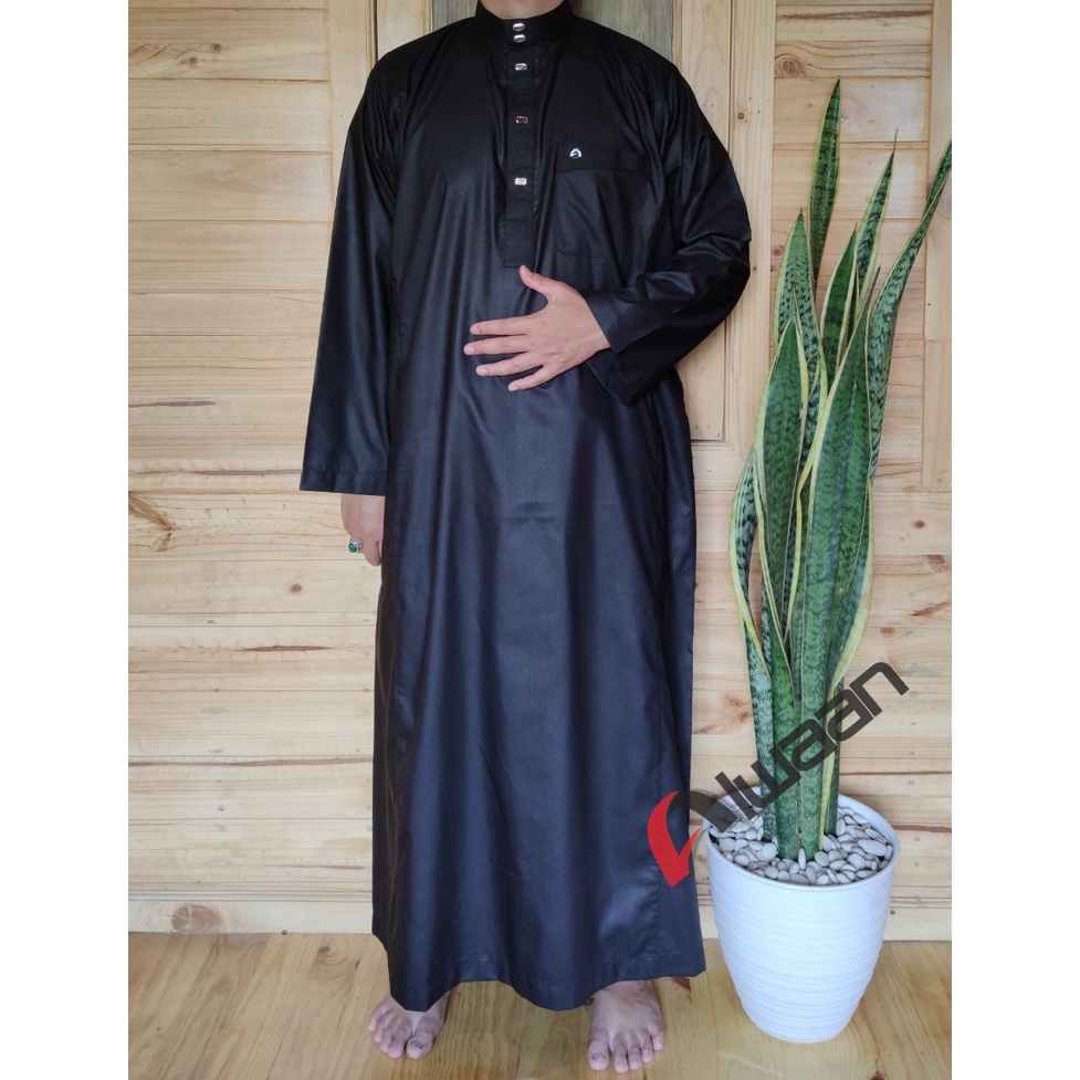 Jubah/Gamis Alwaan Pakaian Muslim Pria Dewasa