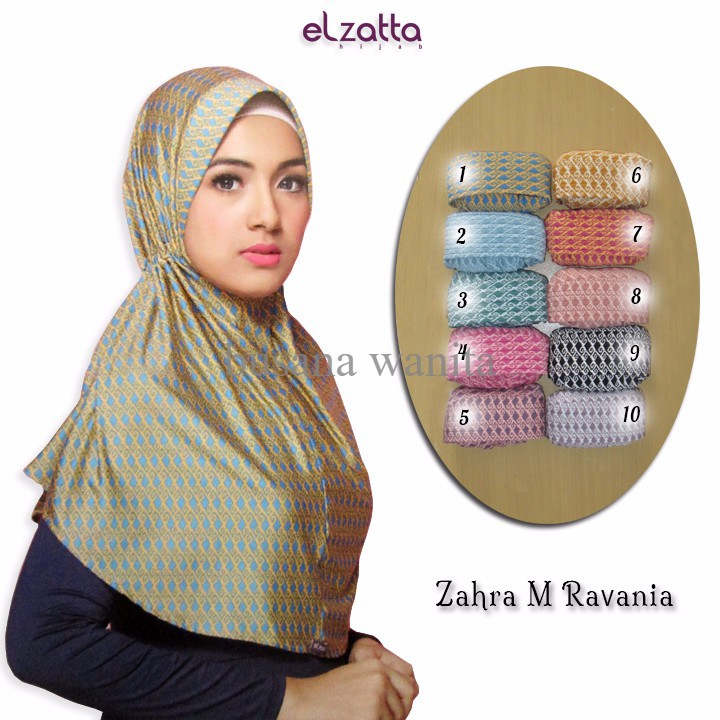 [SALE] elzatta Bergo Zahra M Ravania