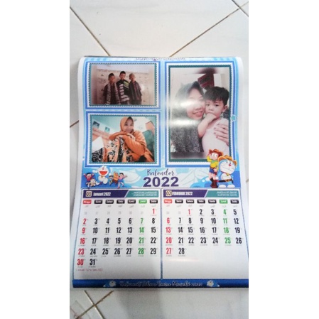 

cetak kalender satuan ( 6 lembar )