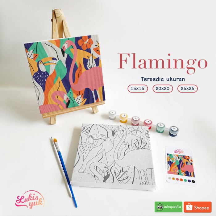 

Produk Terbaru Paint By Numbers Kit - Flaminggo - Painting Kit - By Lukisyuk