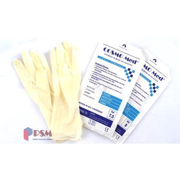 Handscoon Latex Sterile / Sarung Tangan Steril - Cosmomed