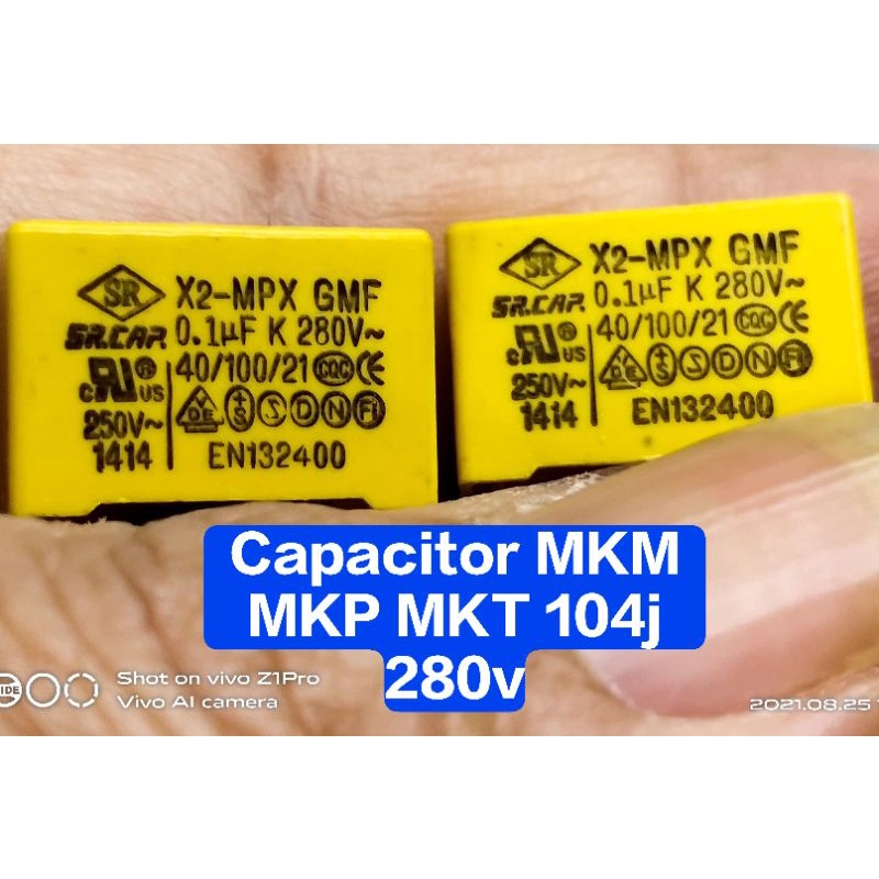 Capacitor 104j 280v MKM MKP MKT
