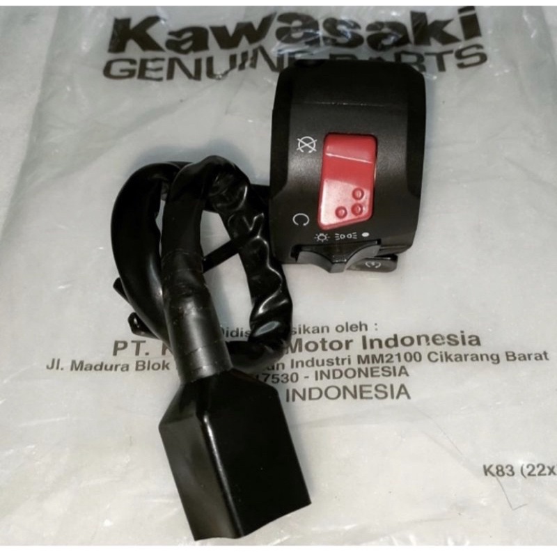 SAKLAR SAKELAR KANAN KLX 150 NINJA 250 HOLDER KANAN KLX 150 KAWASAKI ORIGINAL 100%