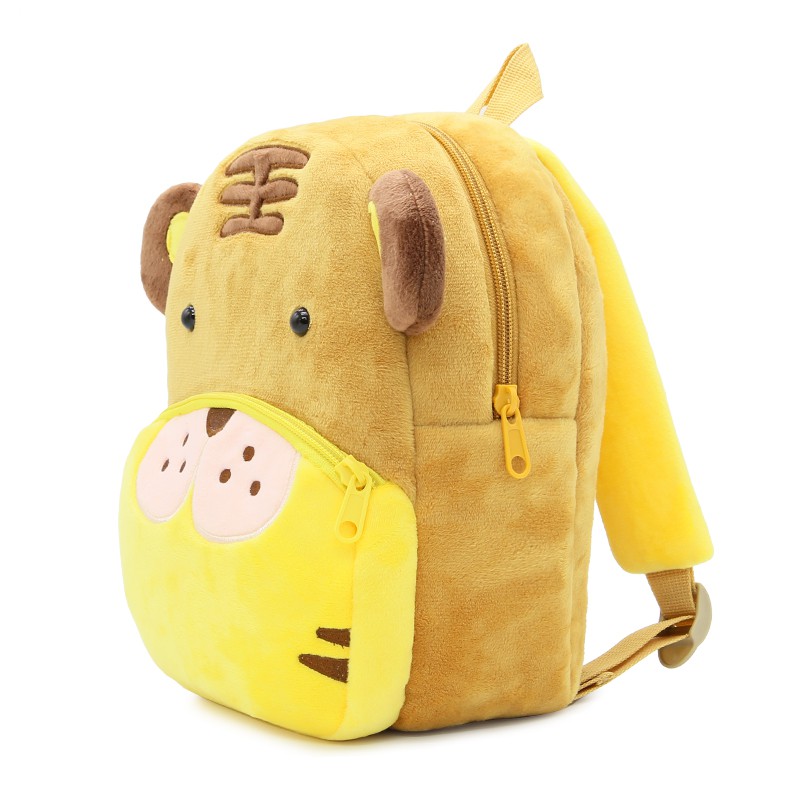 TAS RANSEL ANAK KARAKTER ANIMAL TIGER / Kids Bag for Boy Toddler School Cartoon Children Backpack