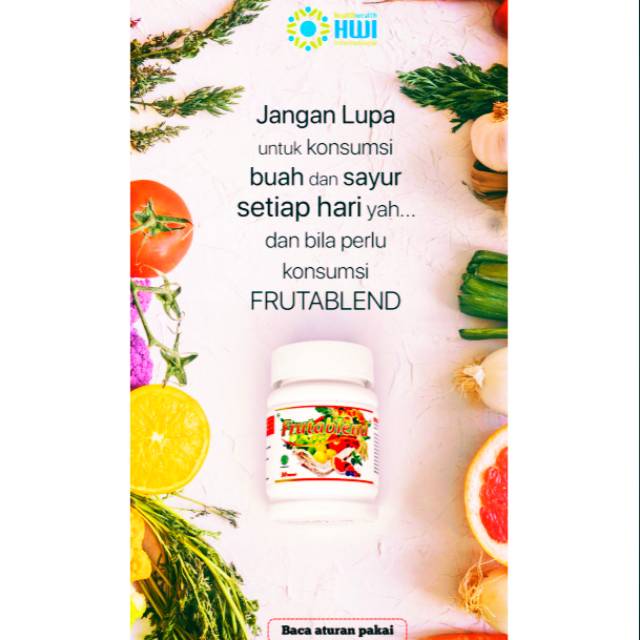 FRUTABLEN HWI ORIGINAL || Distributor HWI Resmi jangan takut 100% ORIGINAL