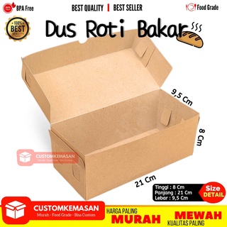 Jual Kemasan Roti Bakar / Dus Roti Bakar Bandung / Dus Roti Bakar / Box ...