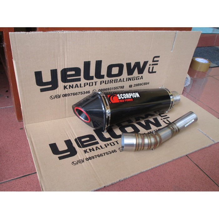 Knalpot Scorpion SLIP ON Honda All New CBR 150 Facelift